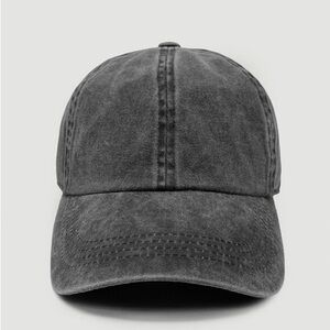 Black Vintage Baseball Cap